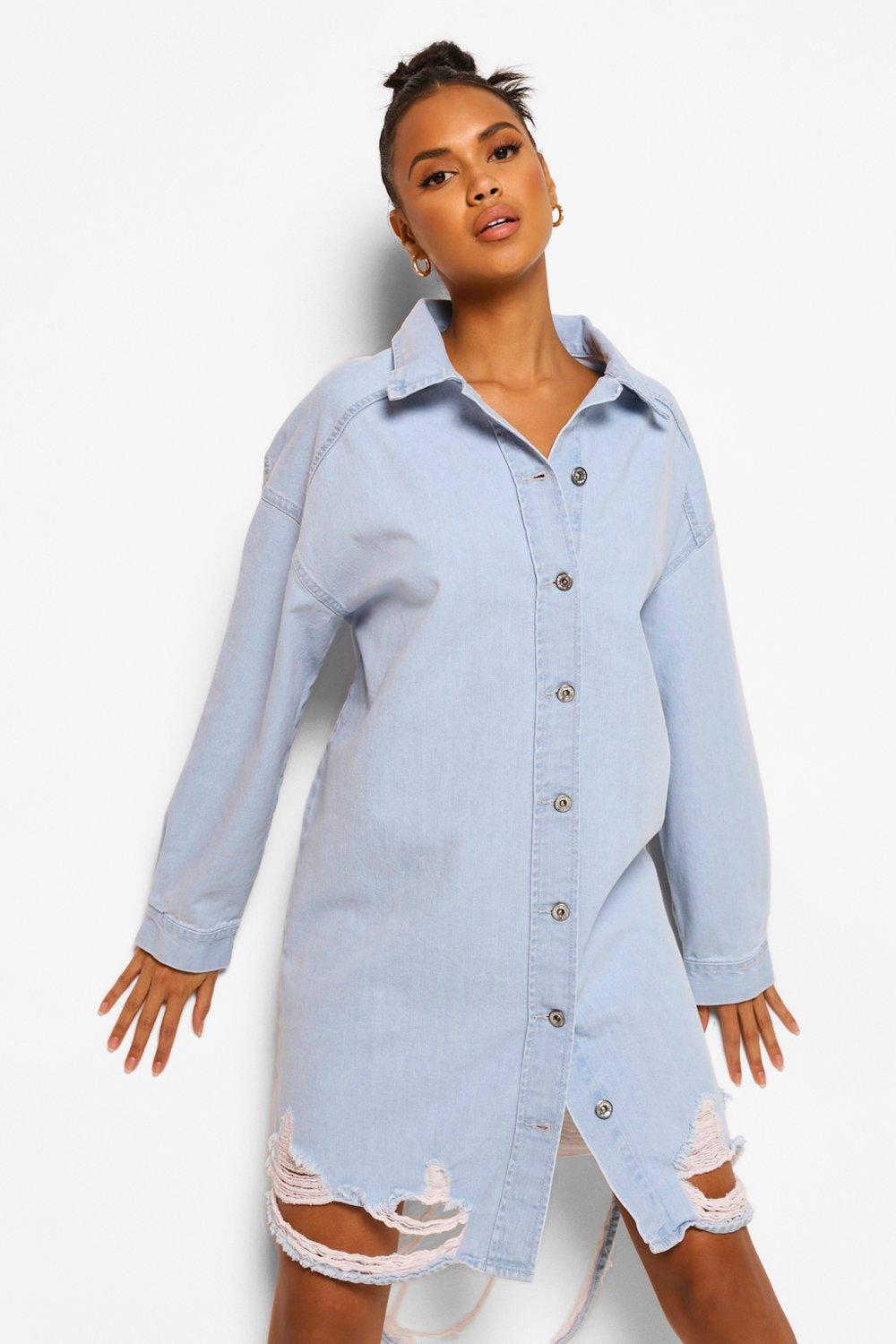Destroyed 2025 denim dress